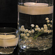 Floating candle centerpiece ideas